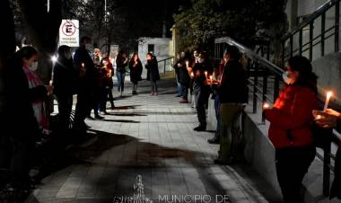 Hubo abrazo simbólico al Hospital Municipal