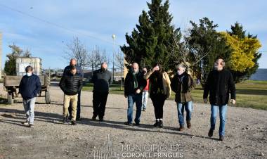 Irigoin visitó la PTRS local