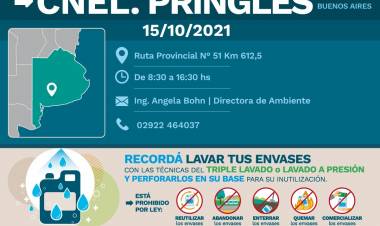 Campaña de Recolección de Envases Vacíos de Fitosanitarios