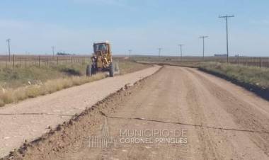 Se realizaron trabajos de mantenimiento en Caminos Provinciales