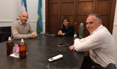 Matzkin se reunió con la Subsecretaria de Turismo Provincial