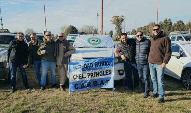 La Sociedad Rural de Pringles presente en el cese de comercialización y paro