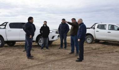 Caminos Rurales: se está desarrollando una importante obra en el Camino 023-09