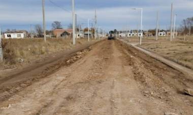 Mantenimiento de calles, carga y descarga de leña y limpieza de cordones