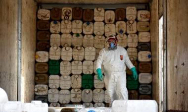 Nueva jornada de recolección de envases vacíos de fitosanitario