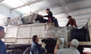 El Taller de Reciclado de botellas del Taller Protegido Esperanza realizó su primer envío