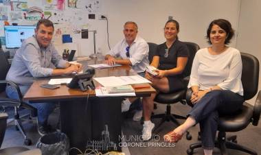 El Jefe de Gabinete Darío Christensen viajó a Buenos Aires y se reunió con funcionarios nacionales