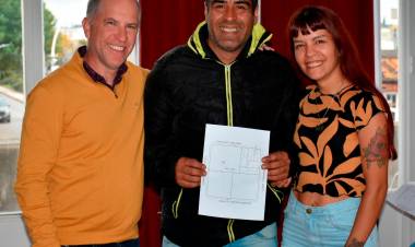 Viviendas: Se sorteó la ubicación de las viviendas del Balbín