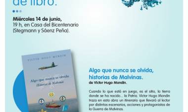 A 41 años del fin de la Guerra de Malvinas, se presentará en nuestra ciudad el libro de Víctor Hugo Mondín