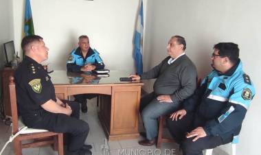 Jackson se reunió con autoridades de la Policía Vial