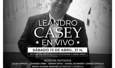 Leandro Casey en vivo