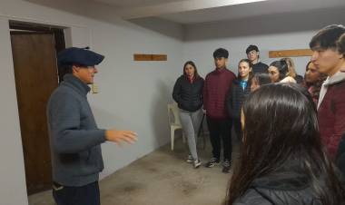 Estudiantes visitaron el Fortín Tradición y Libertad