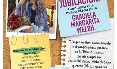 Bienvenida Jubilación