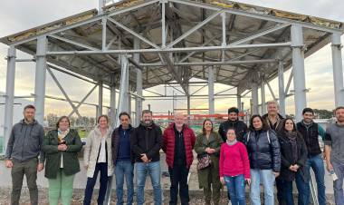 Visitas a las obras de las EPPAS en Pringles y Daireaux