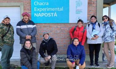 Visita a la Chacra Experimental Napostá