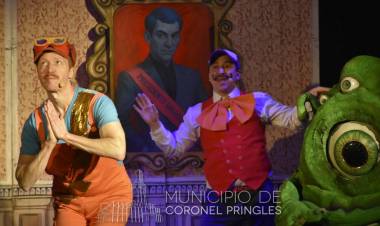 El Tren de Homero en Colorilópolis se presentó en Pringles