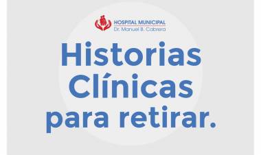 Historias clínicas para retirar