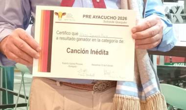 Reconocimiento a pringlense en Necochea