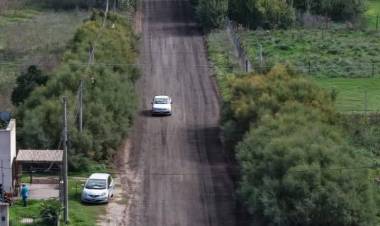 Mejoras en calle Pampa