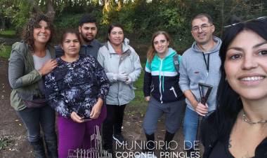 Alumnos de la UPSO en una salida taller