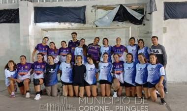 Jornada de handball en Pringles