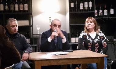 Guillermo Moreno disertó en Pringles