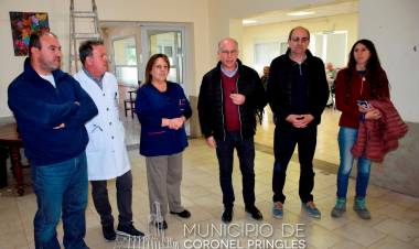 Comenzó una importante obra en el Hogar El Remanso