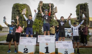 Marcos Uña hizo podio en el Rural Bike de Monte