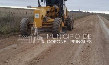 Mantenimiento y mejora en caminos provinciales