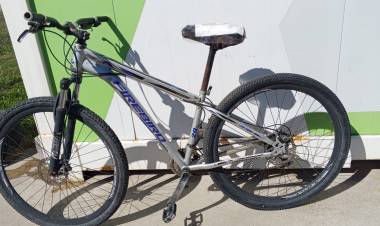 Policial: Encuentran una bicicleta y buscan a su dueño