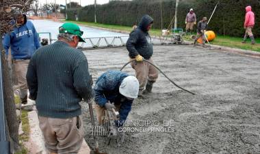 La obra pública en nuestra ciudad continúa avanzando