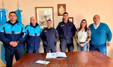 Recambio policial en Indio Rico