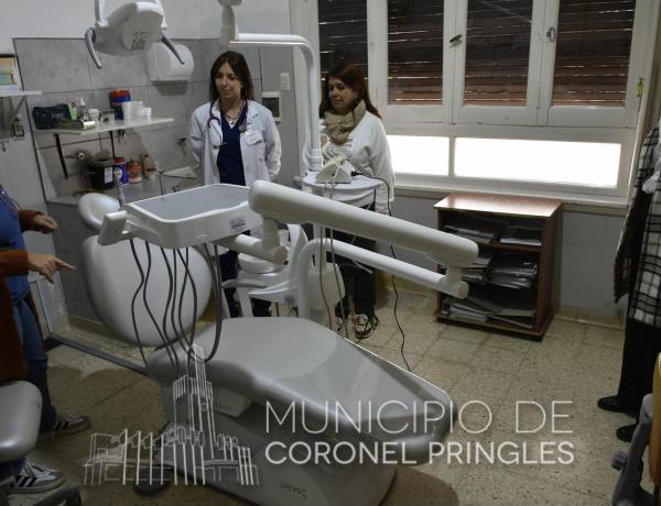 Nuevo sillón odontológico para el Hospital Municipal