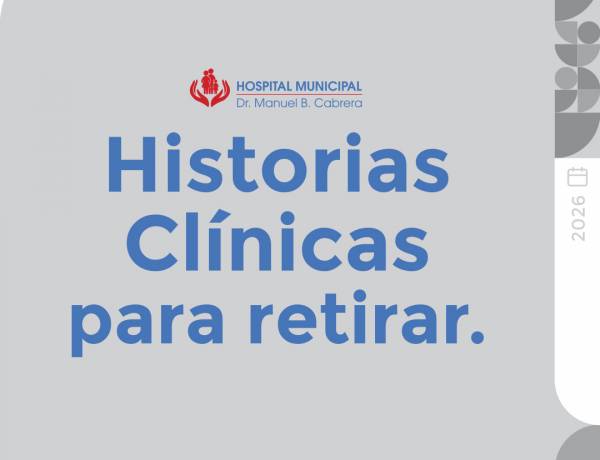 Historias clínicas para retirar