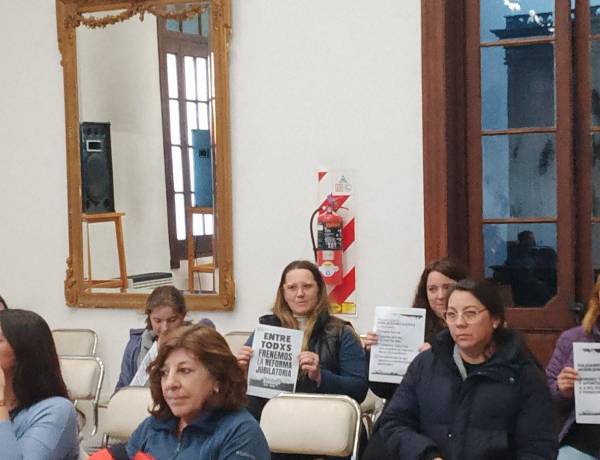HCD: Rechazo a la reforma jubilatoria