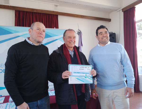 El Municipio entregó más de 25 millones de pesos a clubes deportivos del distrito