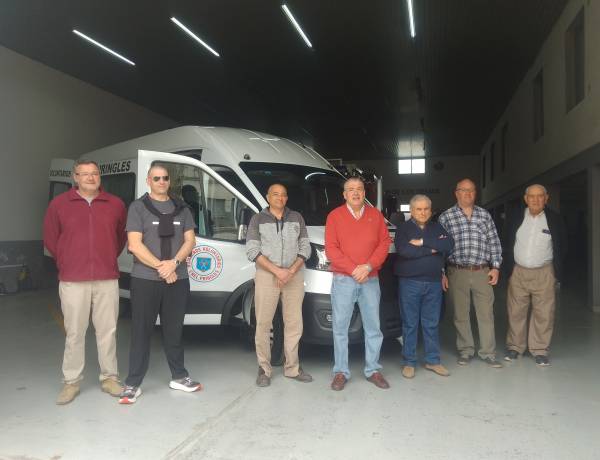 Se presentó una nueva Unidad 0KM en el cuartel de Bomberos Voluntarios de Coronel Pringles