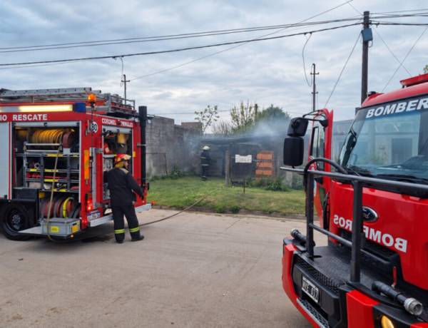 Una mujer de 75 años sufrió quemaduras en el 60 por ciento de su cuerpo tras un incendio