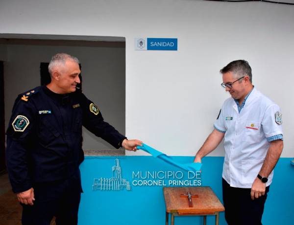 Coronel Pringles cuenta con una Delegación de Sanidad para el personal policial
