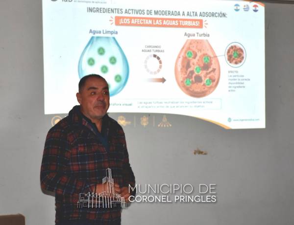 Se realizó en nuestra ciudad un curso para aplicadores terrestres de fitosanitarios