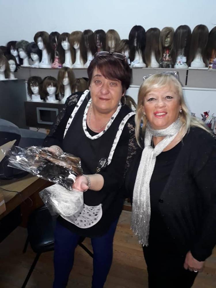 REnacer hizo entrega del pelo recolectado en la campaña