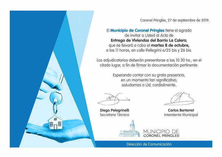 Entrega de Viviendas
