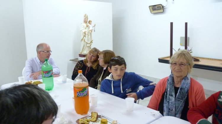 Matzkin acompañó al Centro de Jubilados de Indio Rico en su aniversario