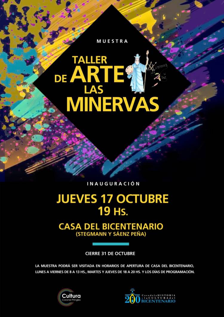 Inauguramos muestra del Taller de Arte Las Minervas