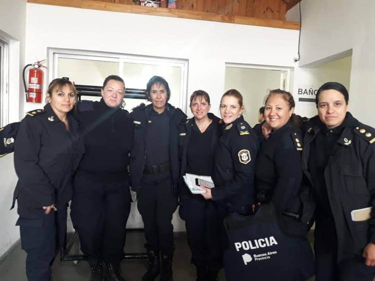 La Comisario María Ponce participó del operativo policial en el 34º Encuentro Plurinacional de Mujeres