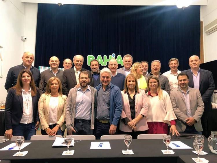 Berterret, Matzkin y Pelegrinelli en encuentro de Cambiemos