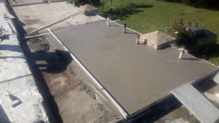 Culminó la reparación d ela losa del Cementerio de Indio Rico