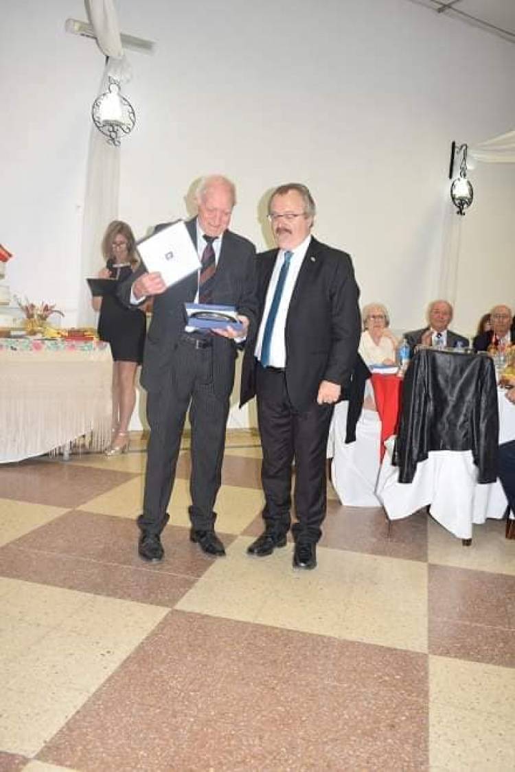 Ríos participó del Aniversario de la Casa de España