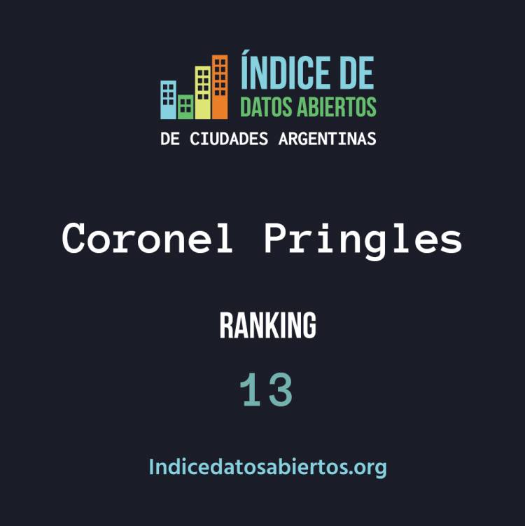 Coronel Pringles ocupa el 13º lugar de ciudades que facilitan el acceso a la información pública