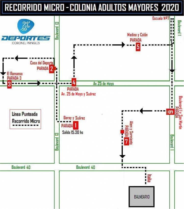El 6 de enero comienza la Colonia de Verano para Adultos Mayores